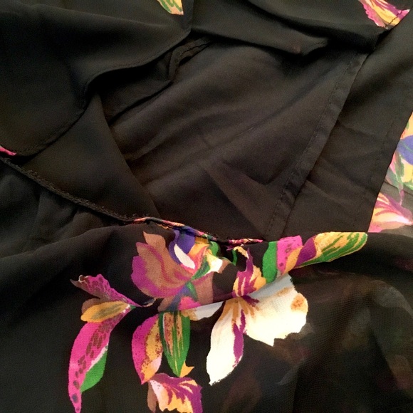 A New Day High-Low Chiffon Ruffled Skirt - Picture 7 of 11